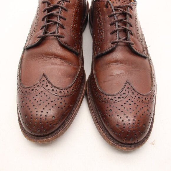 Allen Edmonds Madison Park Men\'s Size 7.5 D Leather Wing tip Oxford Dress Shoes
